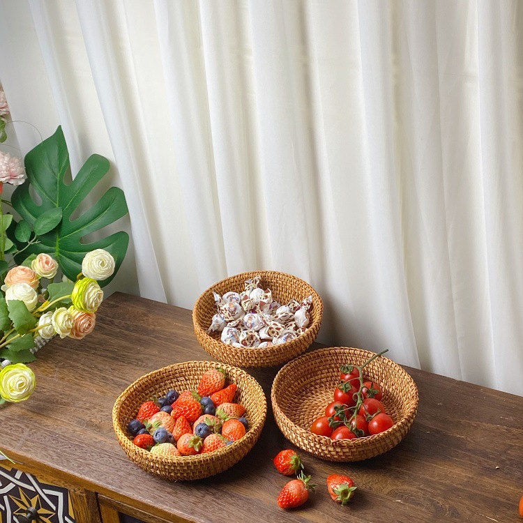 Vietnam Rattan Fruit Basket Te - مراجعة Coffee Tea Vietnam وسعره