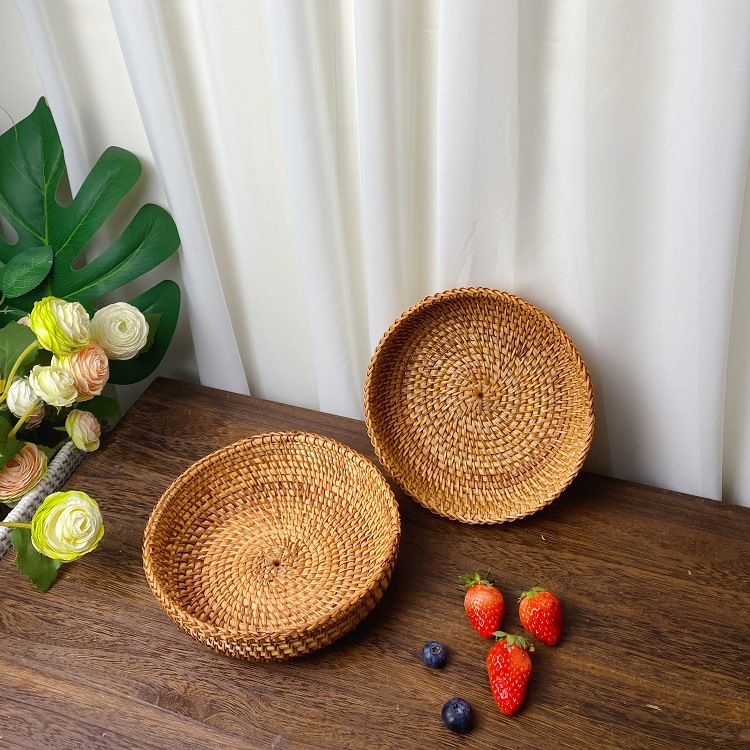 Vietnam Rattan Fruit Basket Te - مراجعة Coffee Tea Vietnam وسعره