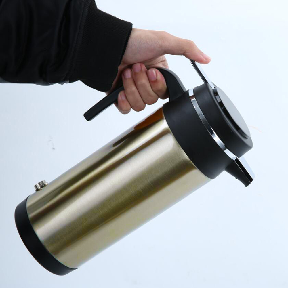 1200 ML Car Hot Kettle Portabl - مراجعة Coffee Tea Water Heater وسعره