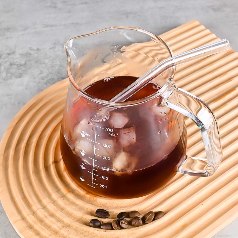 New High Borosilicate 700ml  G - مراجعة Coffee Tea Set وسعره