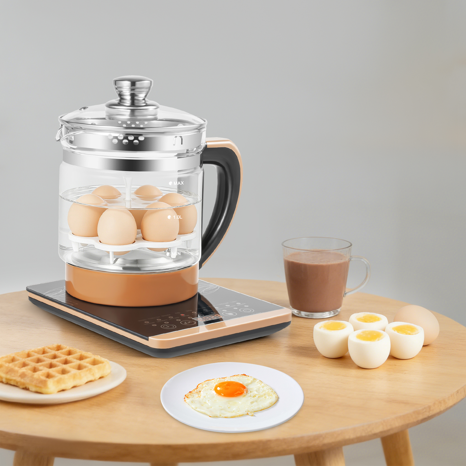 Multifunction Electric Glass K - مراجعة Coffee Tea Difference وسعره