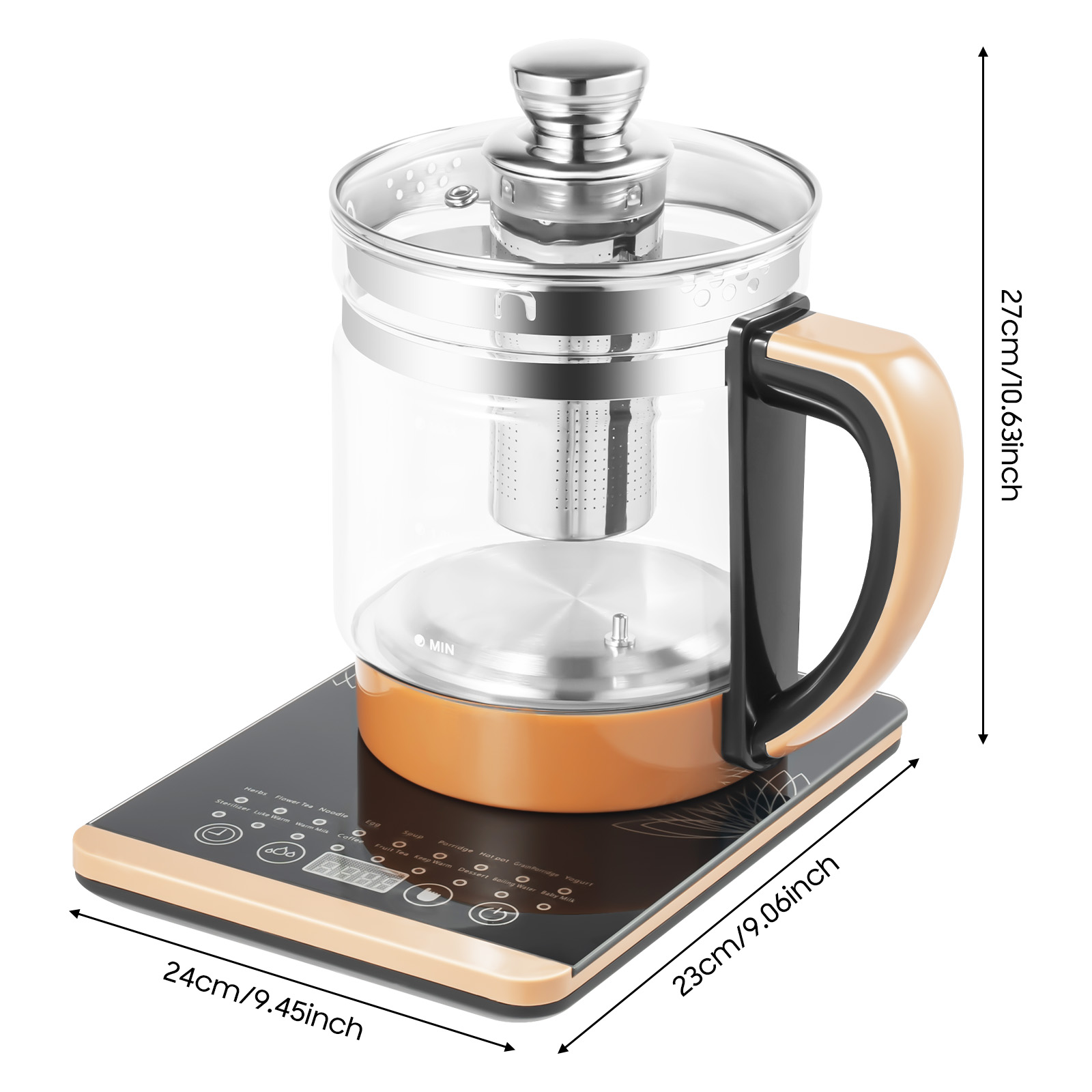 Multifunction Electric Glass K - مراجعة Coffee Tea Difference وسعره