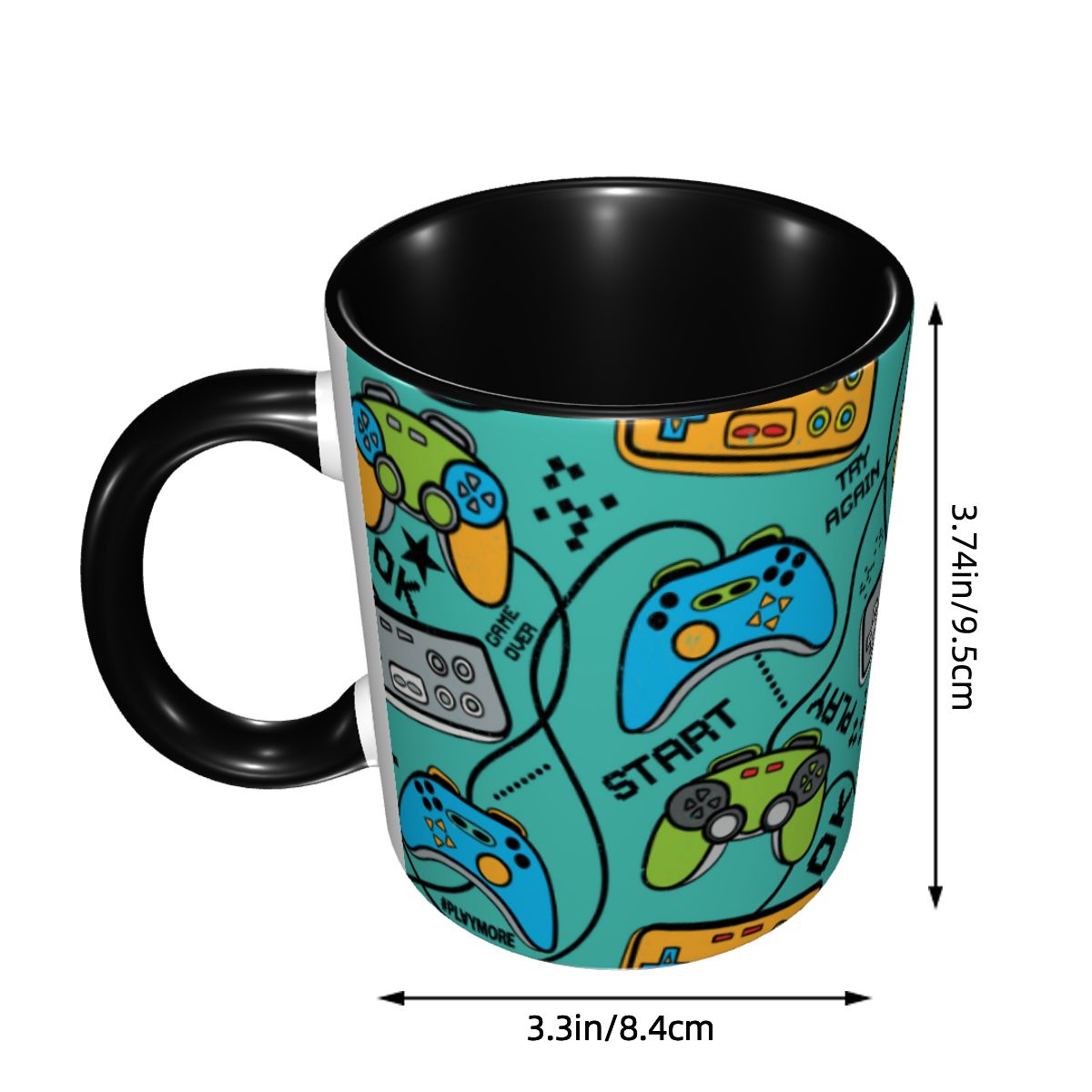 Custom Game Controller Mug DIY - مراجعة Coffee Tea Game وسعره