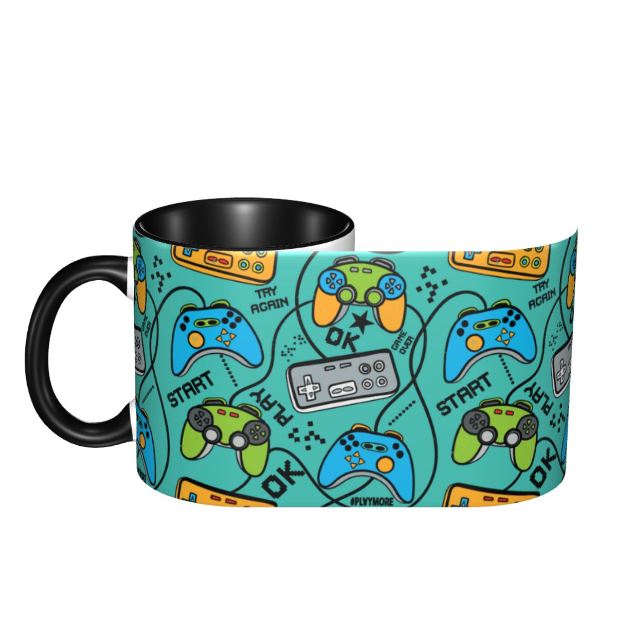 Custom Game Controller Mug DIY - مراجعة Coffee Tea Game وسعره