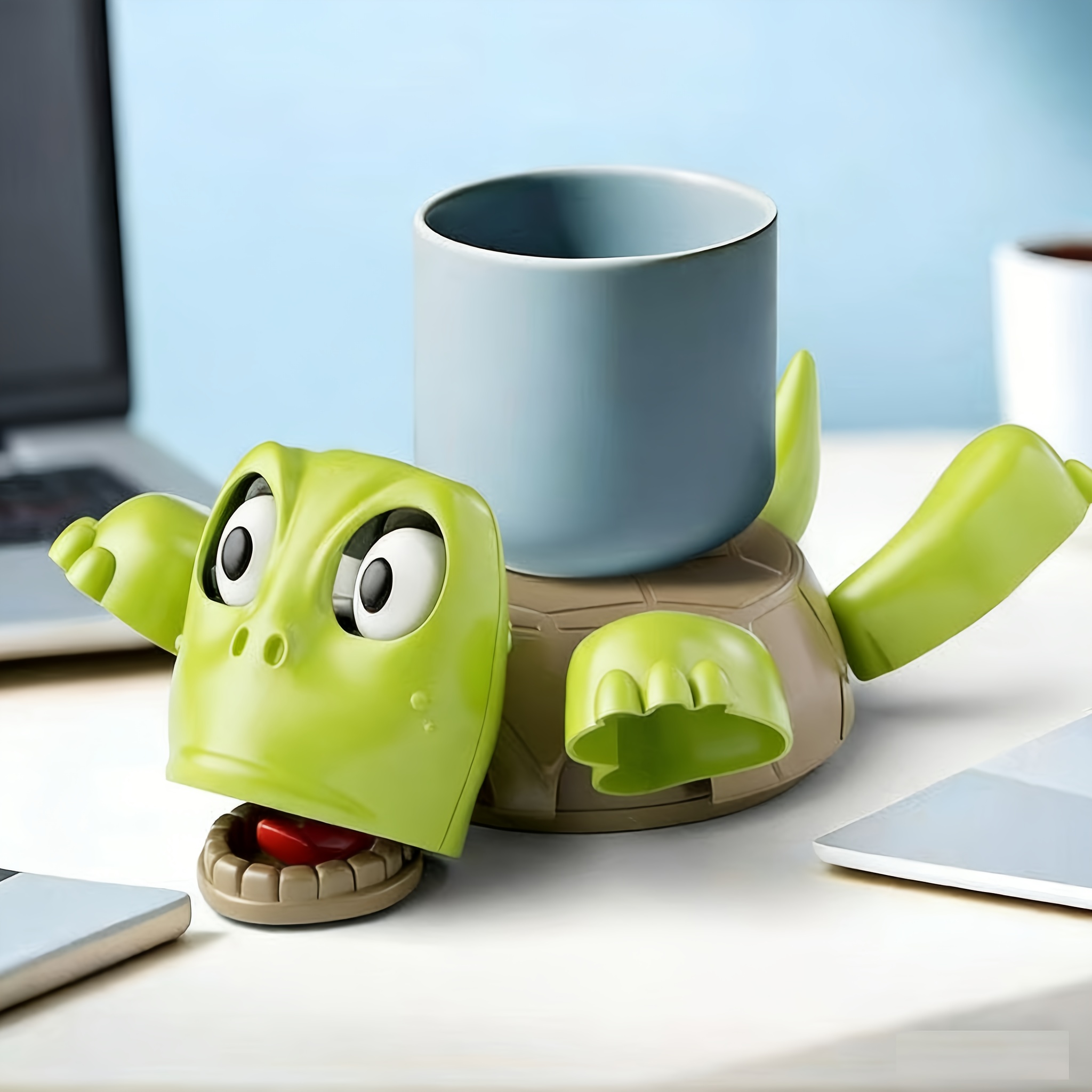 3D Printed Panicked Turtle Coa - مراجعة Coffee Tea House وسعره