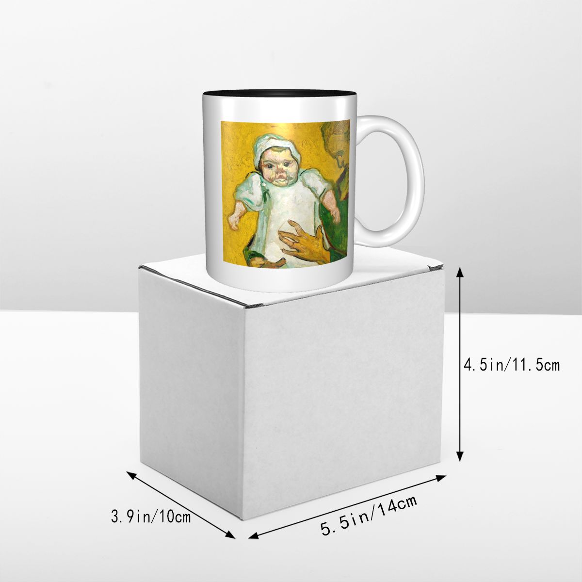 Madame Roulin And Her Baby By  - مراجعة Coffee Tea Van وسعره
