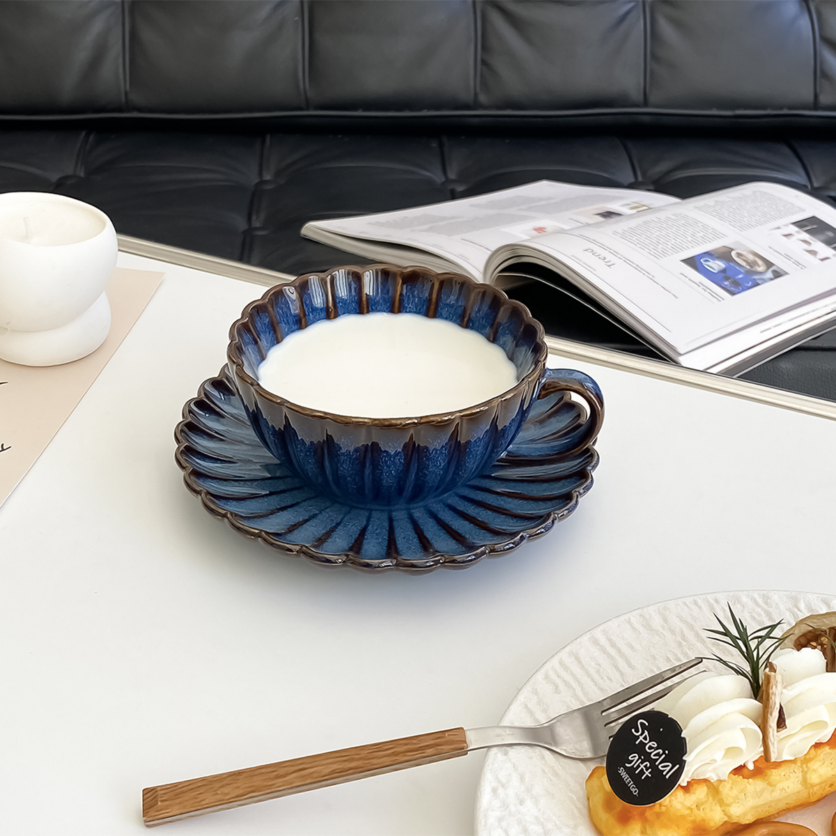 1 Set of Ceramic Japanese-Styl - مراجعة Coffee Tea For Garden وسعره