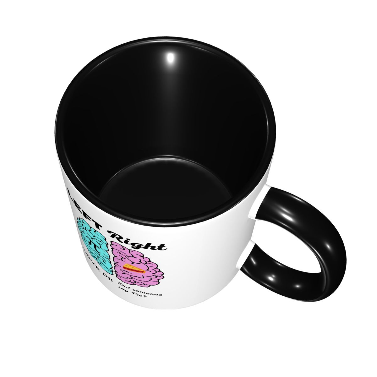 Left Right Brain Hemisphere Pi - مراجعة Coffee Tea Joke وسعره