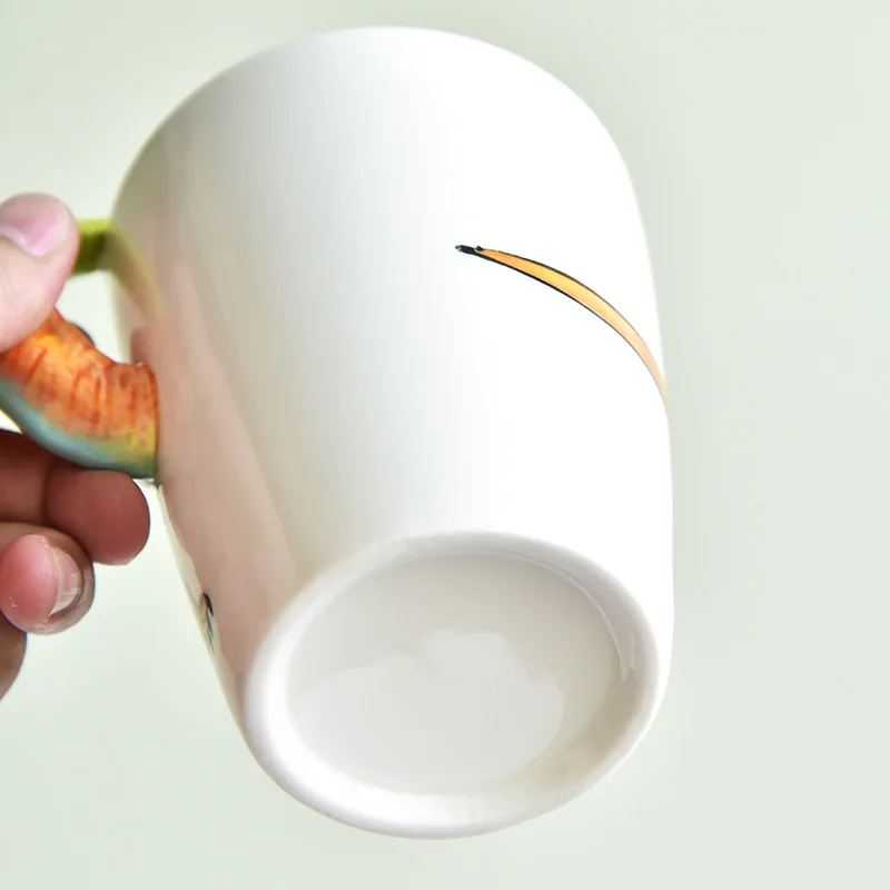 Dinosaur Shaped Water Cup Cute - مراجعة Coffee Tea Difference وسعره