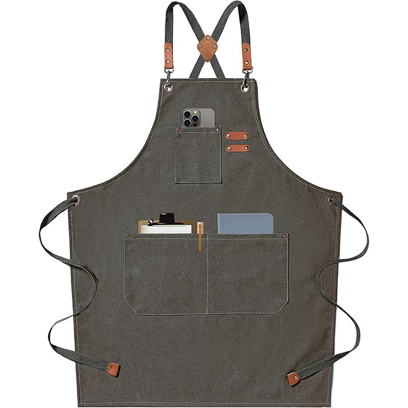 Canvas apron made of cotton su - مراجعة Coffee Tea For Garden وسعره