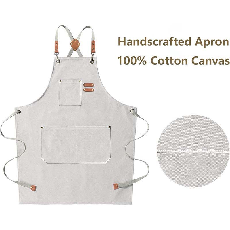 Canvas apron made of cotton su - مراجعة Coffee Tea For Garden وسعره