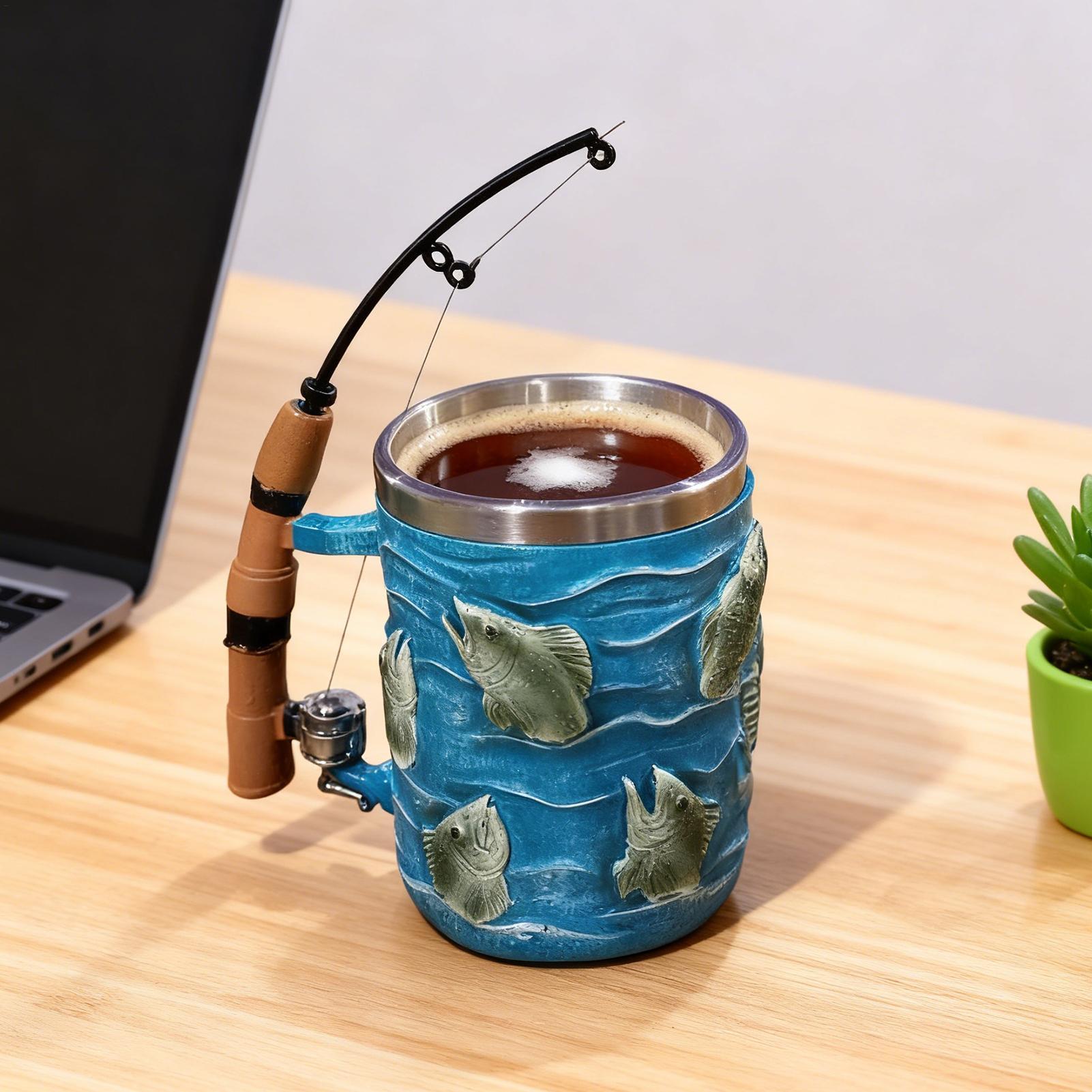 Coffee Mug Resin Cold Hot Beve - مراجعة Coffee Tea Exchange وسعره