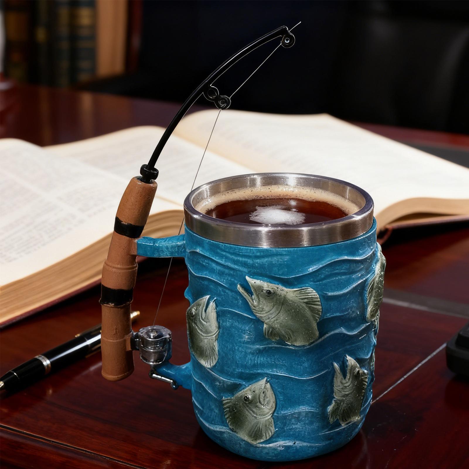 Coffee Mug Resin Cold Hot Beve - مراجعة Coffee Tea Exchange وسعره