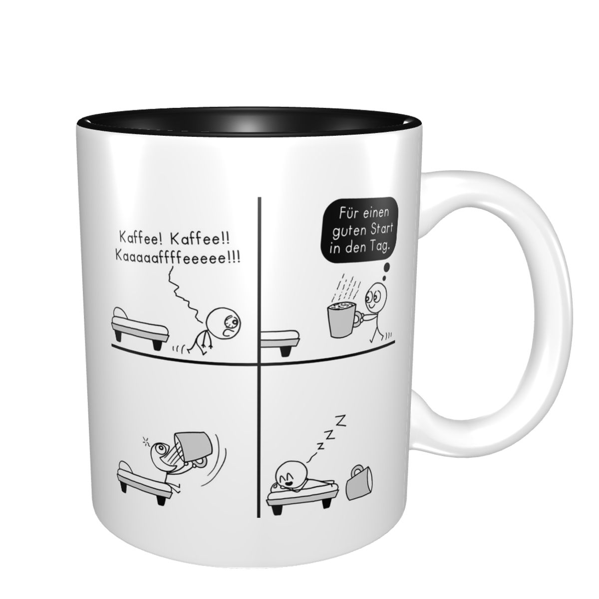 Morning Coffee Mug Funny Ceram - مراجعة Morning Tea Coffee وسعره