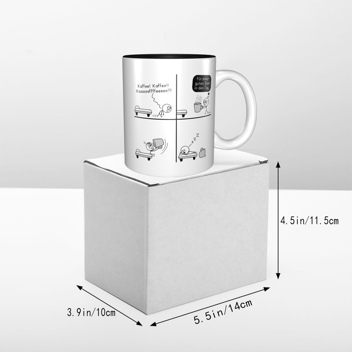 Morning Coffee Mug Funny Ceram - مراجعة Morning Tea Coffee وسعره