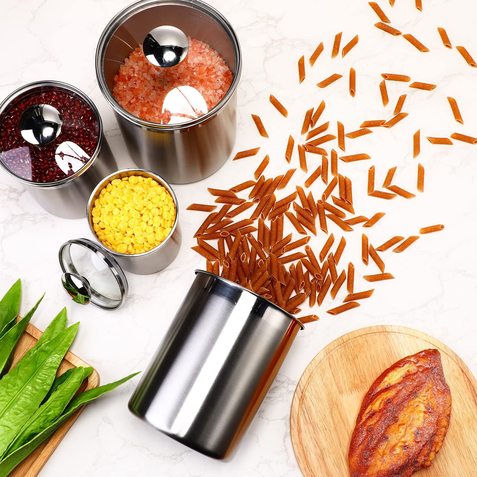 Food Storage Containers Tea Co - مراجعة Coffee Tea Set وسعره