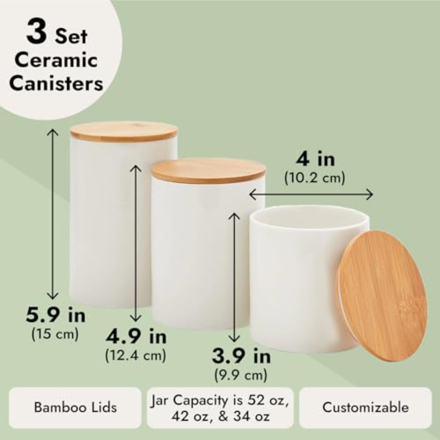 Ceramic Canisters - Coffee Can - مراجعة Coffee Tea Set وسعره