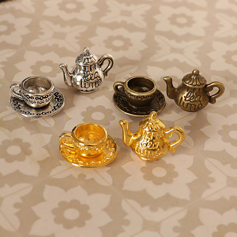 Doll House Mini Metal Tea Cup  - مراجعة Coffee Tea House وسعره