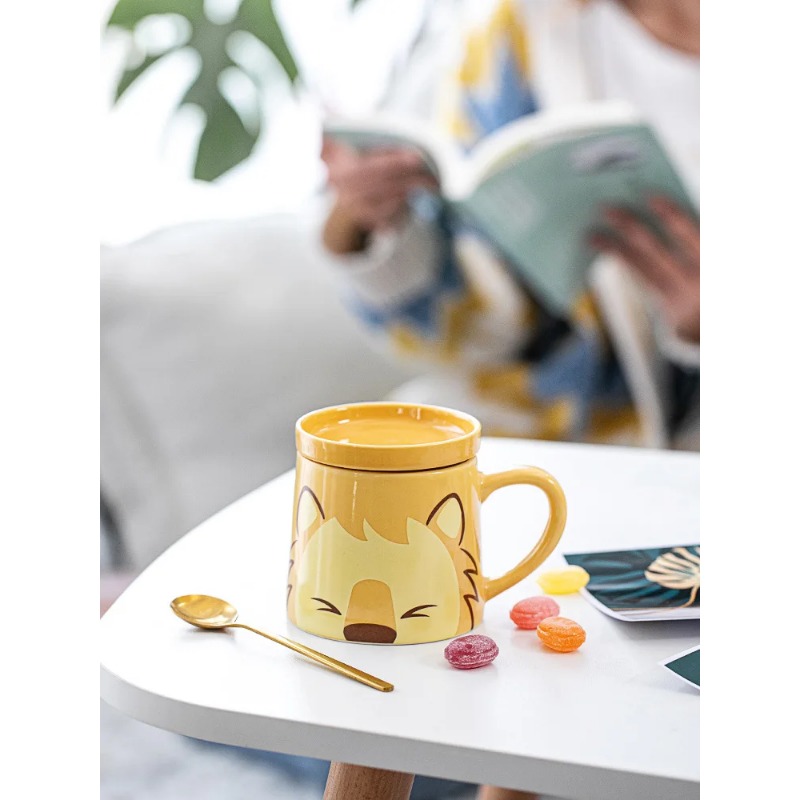 Cute Cat Ceramic Mug Cup Home  - مراجعة Coffee Tea Exchange وسعره