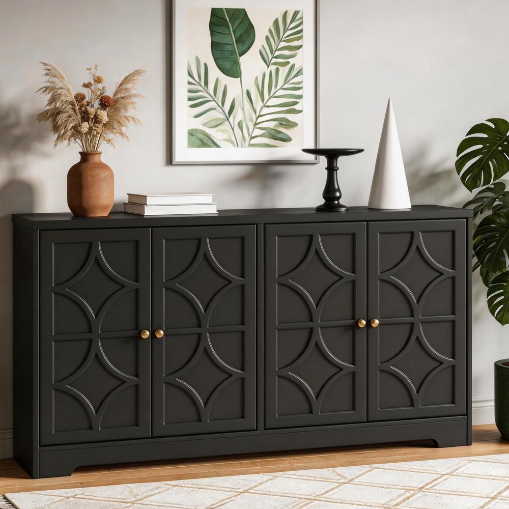 Sideboard Buffet Cabinet with  - مراجعة Coffee & Tea Restaurant وسعره