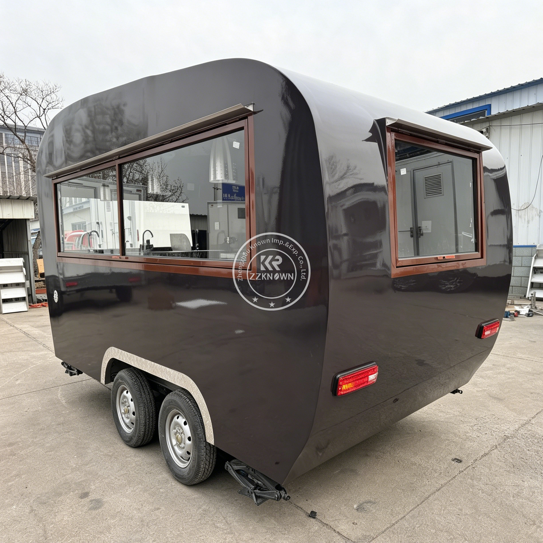 Street Stainless Steel Mobile  - مراجعة Coffee Tea Van وسعره
