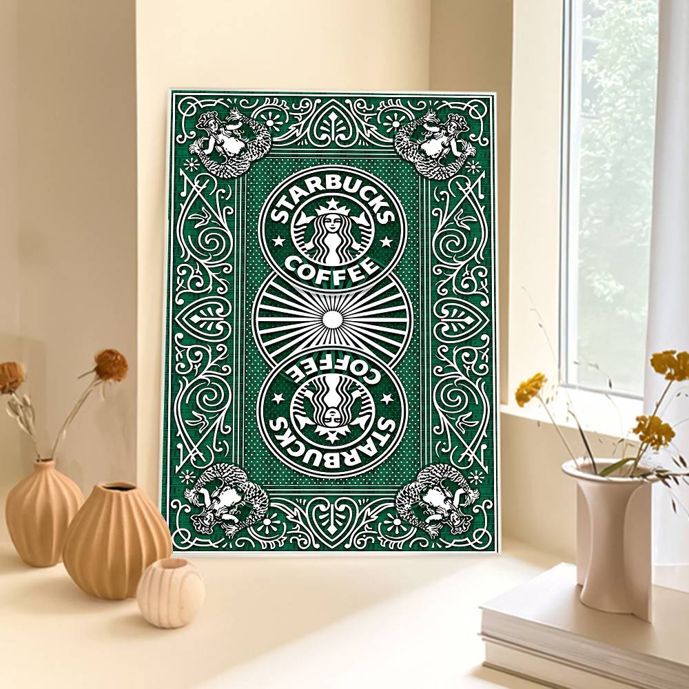 Cool S-Starbucks LOGO Self-adh - مراجعة Coffee Tea Logo وسعره