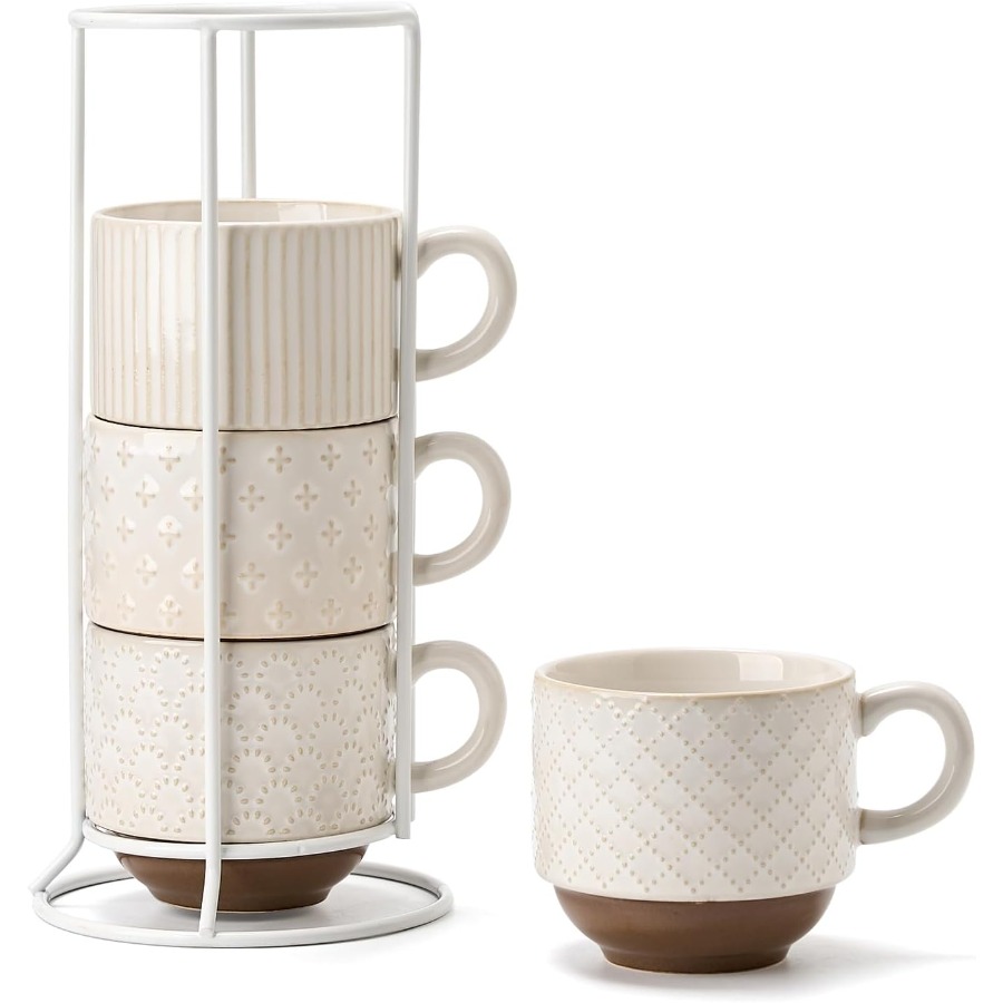 Large Ceramic Coffee Mug Set o - مراجعة Coffee Tea Difference وسعره