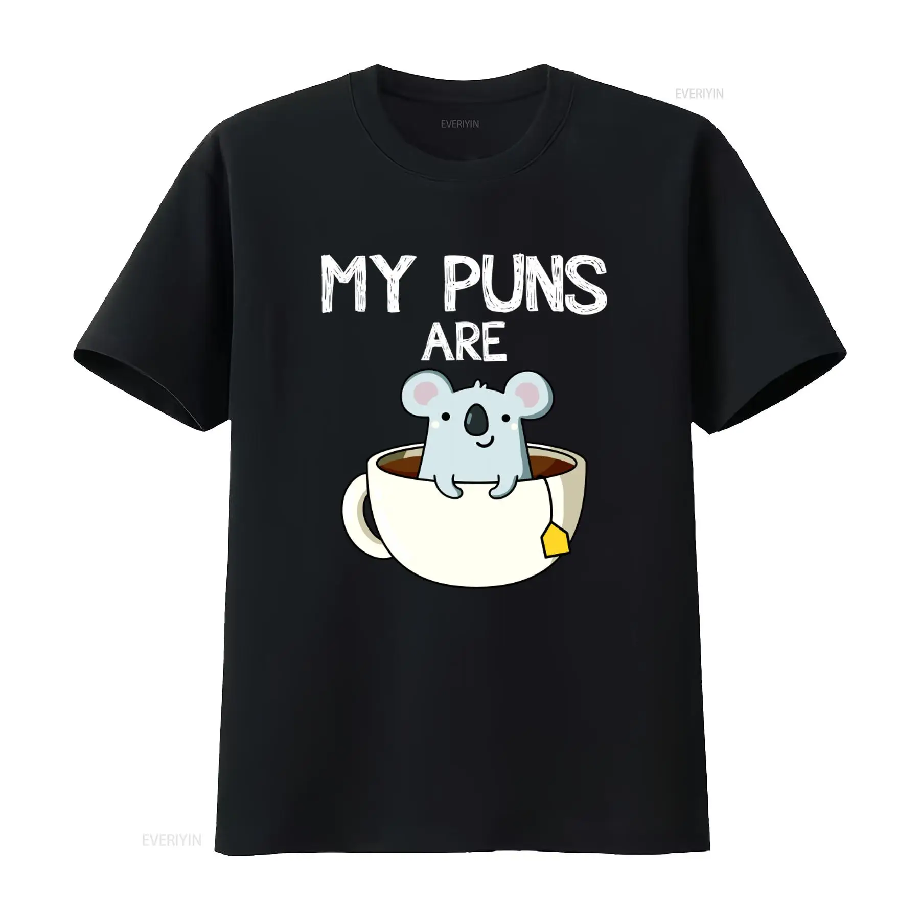 Funny My Puns Are Koala Tea De - مراجعة Coffee Tea Joke وسعره