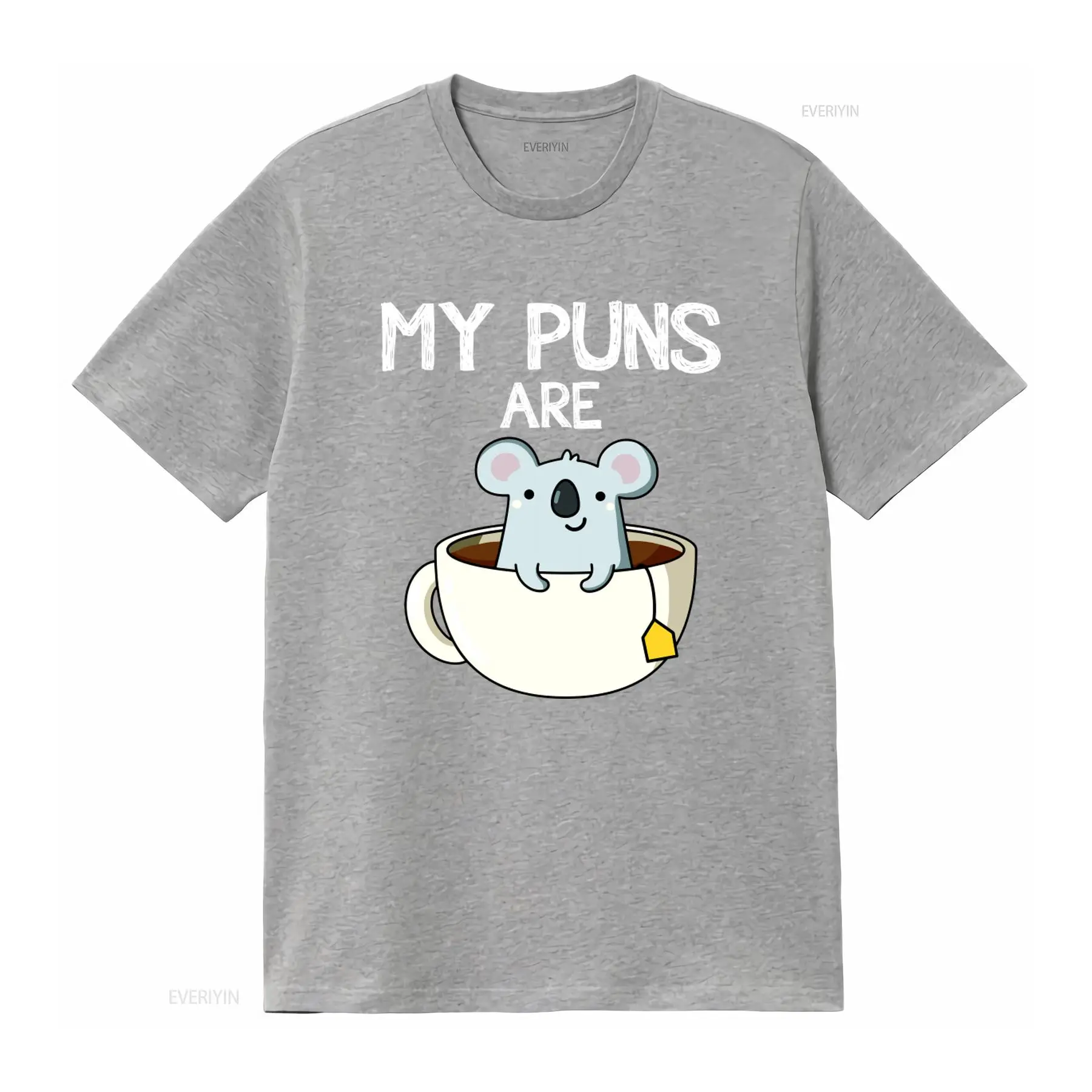 Funny My Puns Are Koala Tea De - مراجعة Coffee Tea Joke وسعره