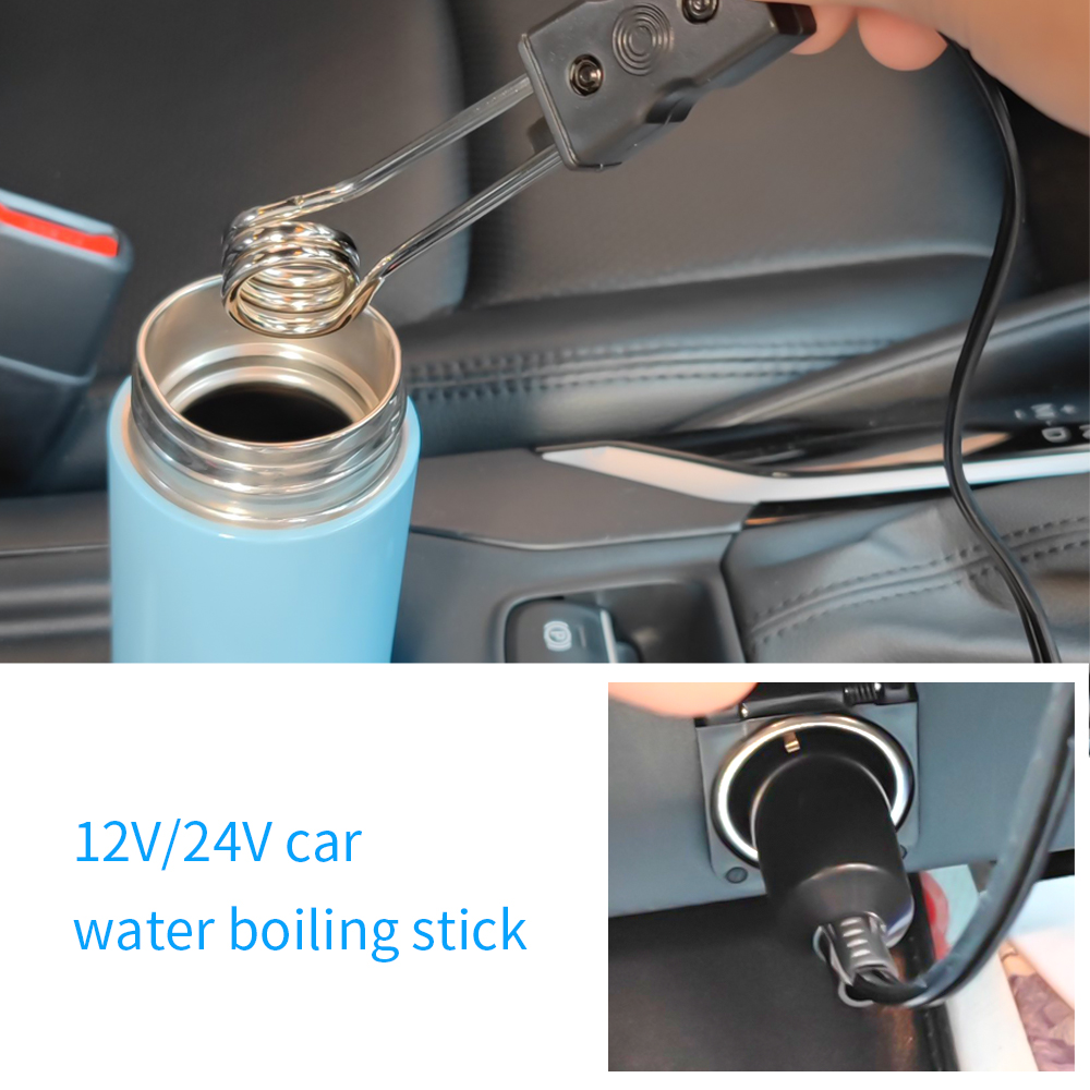 Portable 12V 24V Car Portable  - مراجعة Coffee Tea Water Heater وسعره