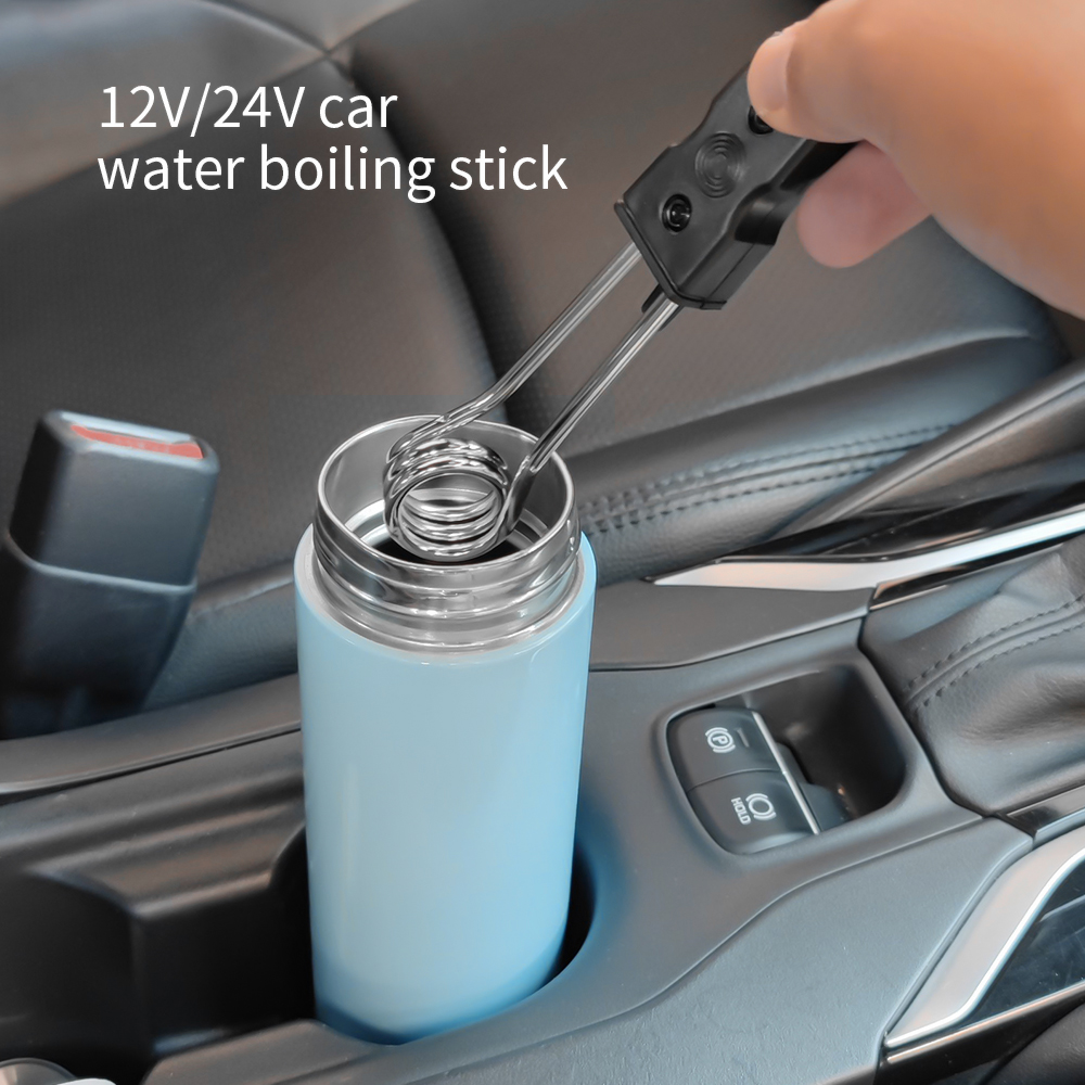 Portable 12V 24V Car Portable  - مراجعة Coffee Tea Water Heater وسعره